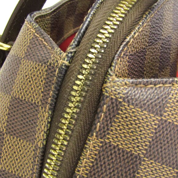 LOUIS VUITTON Authentic Brown Damier Shoulder Bag - Picture 9 of 13